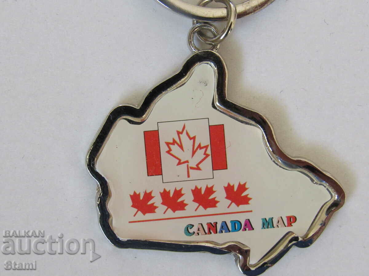 Metal key ring from Canada-series-4 with price 10.90 BGN | € 5.57 Metal key ring from Canada-series-4 with price 10.90 BGN | € 5.57
