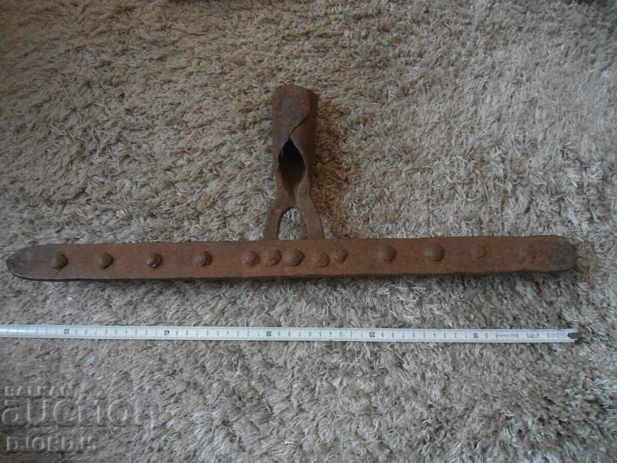 Old forged agricultural tool, darak - 6 Old forged agricultural tool, darak - 6