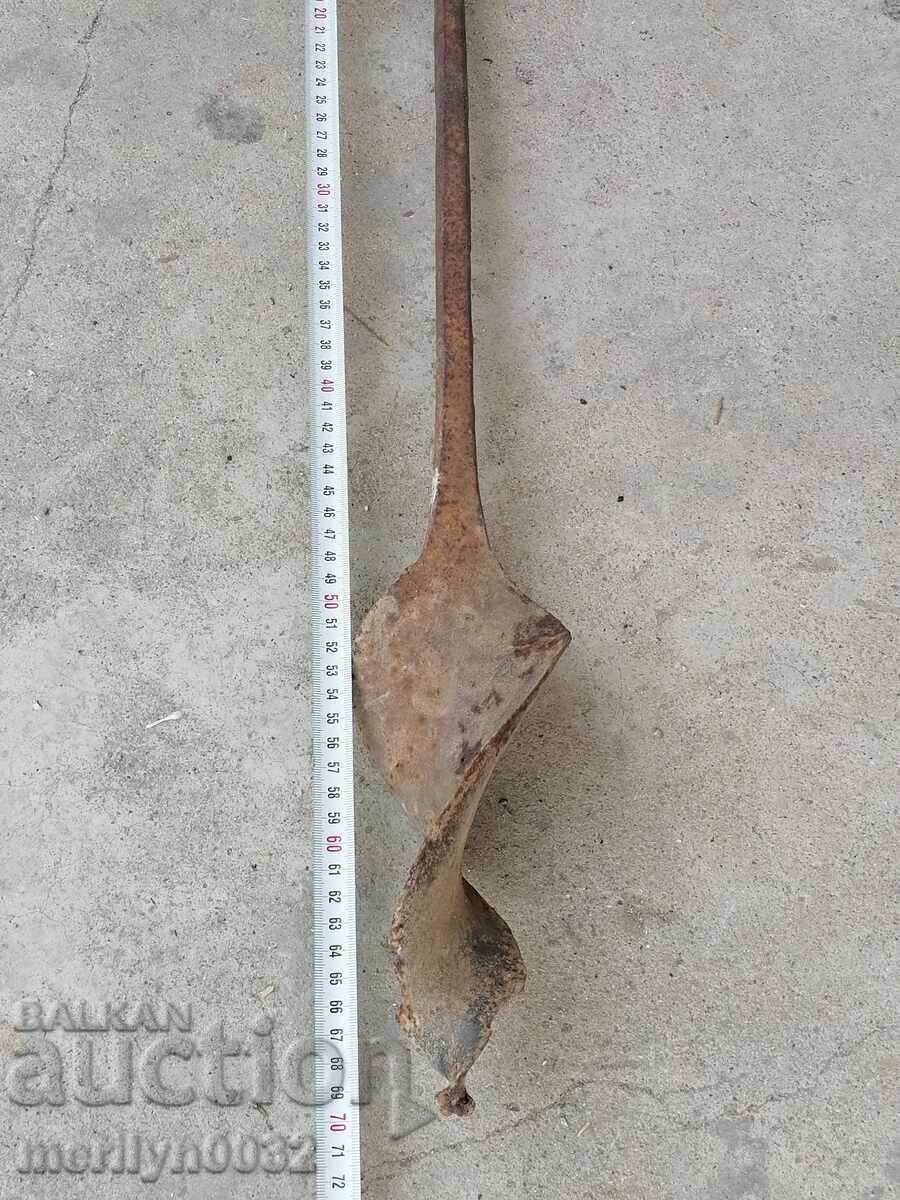 Παλιό τρυπάνι με καπάκι εργαλείων τόρνου χαλκού ξυλουργικής - 5 Παλιό τρυπάνι με καπάκι εργαλείων τόρνου χαλκού ξυλουργικής - 5