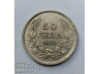 Ασήμι 50 λέβα Βουλγαρία 1930 - ασημένιο νόμισμα #87