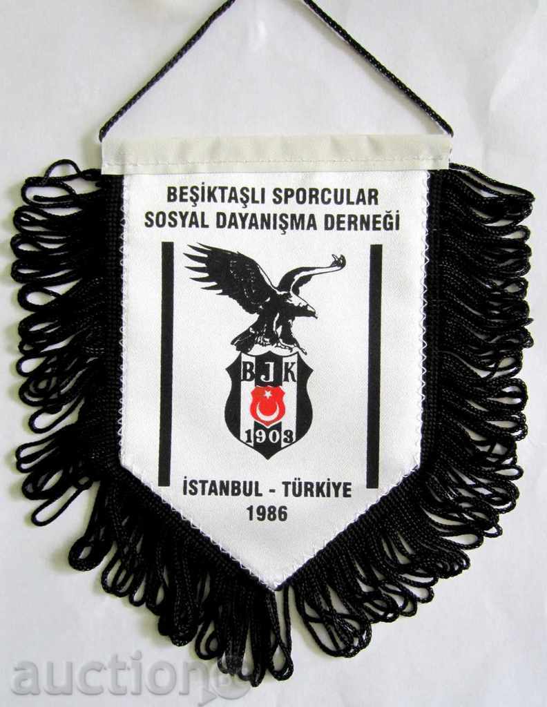 Auction FOOTBALL FLAG-FOOTBALL-BESIKTAS-ISTANBUL-TURKEY-NEW Auction FOOTBALL FLAG-FOOTBALL-BESIKTAS-ISTANBUL-TURKEY-NEW