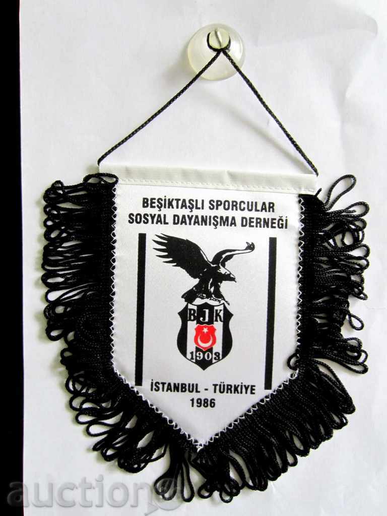 Delivery of FOOTBALL FLAG-FOOTBALL-BESIKTAS-ISTANBUL-TURKEY-NEW Delivery of FOOTBALL FLAG-FOOTBALL-BESIKTAS-ISTANBUL-TURKEY-NEW
