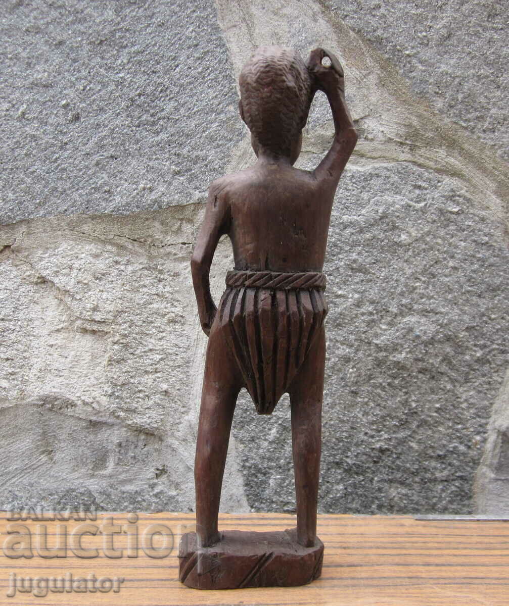 old ebony figure statuette ebony man figurine - 5 old ebony figure statuette ebony man figurine - 5