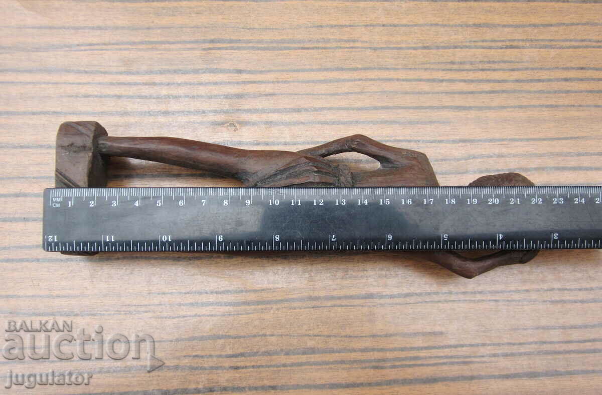 old ebony figure statuette ebony man figurine - 7 old ebony figure statuette ebony man figurine - 7