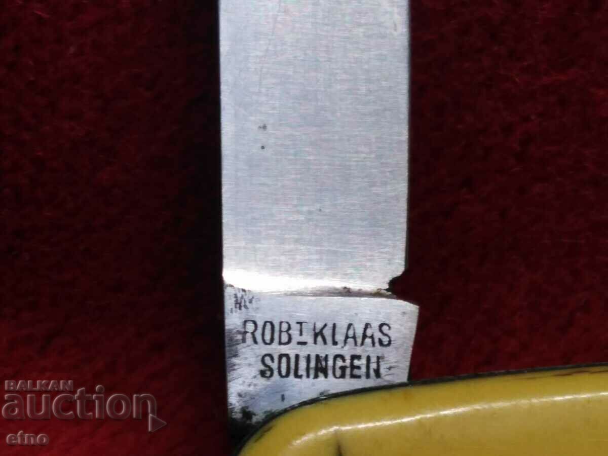 Auction SOLINGEN, OLD GERMAN POCKET KNIFE Auction SOLINGEN, OLD GERMAN POCKET KNIFE