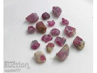 natural ruby facet quality 61 carats - 16 pieces lot