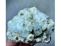 natural beryl aquamarine on matrix 116 grams