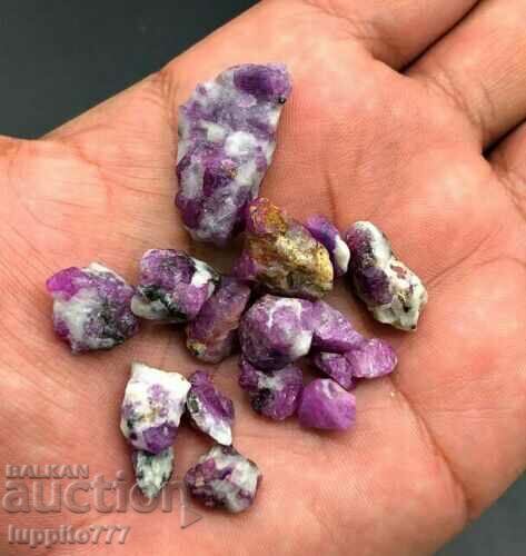 φυσικό ρουμπίνι σε μήτρα ποιότητας όψης 37 γραμμάρια 15 τμχ - 5 φυσικό ρουμπίνι σε μήτρα ποιότητας όψης 37 γραμμάρια 15 τμχ - 5