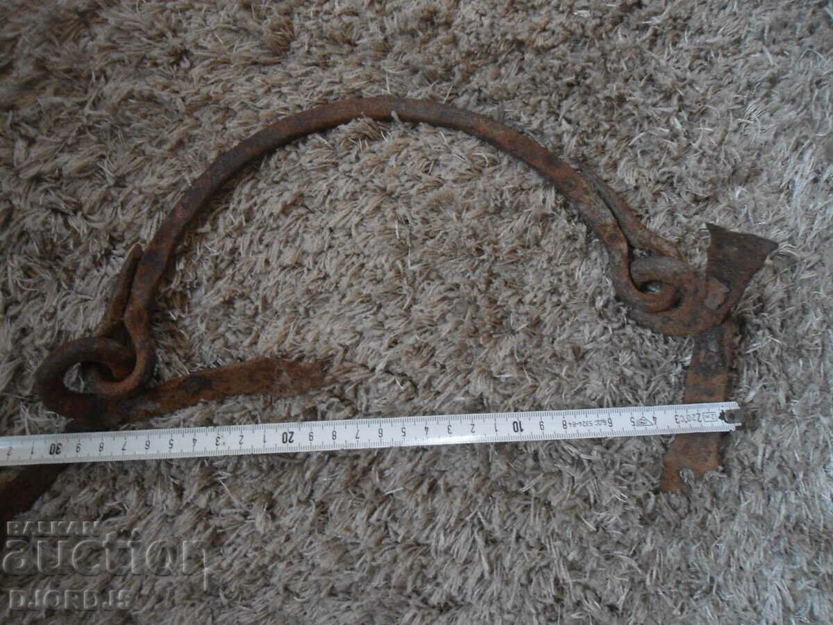 Delivery of Old handle with copper boiler hinges Delivery of Old handle with copper boiler hinges