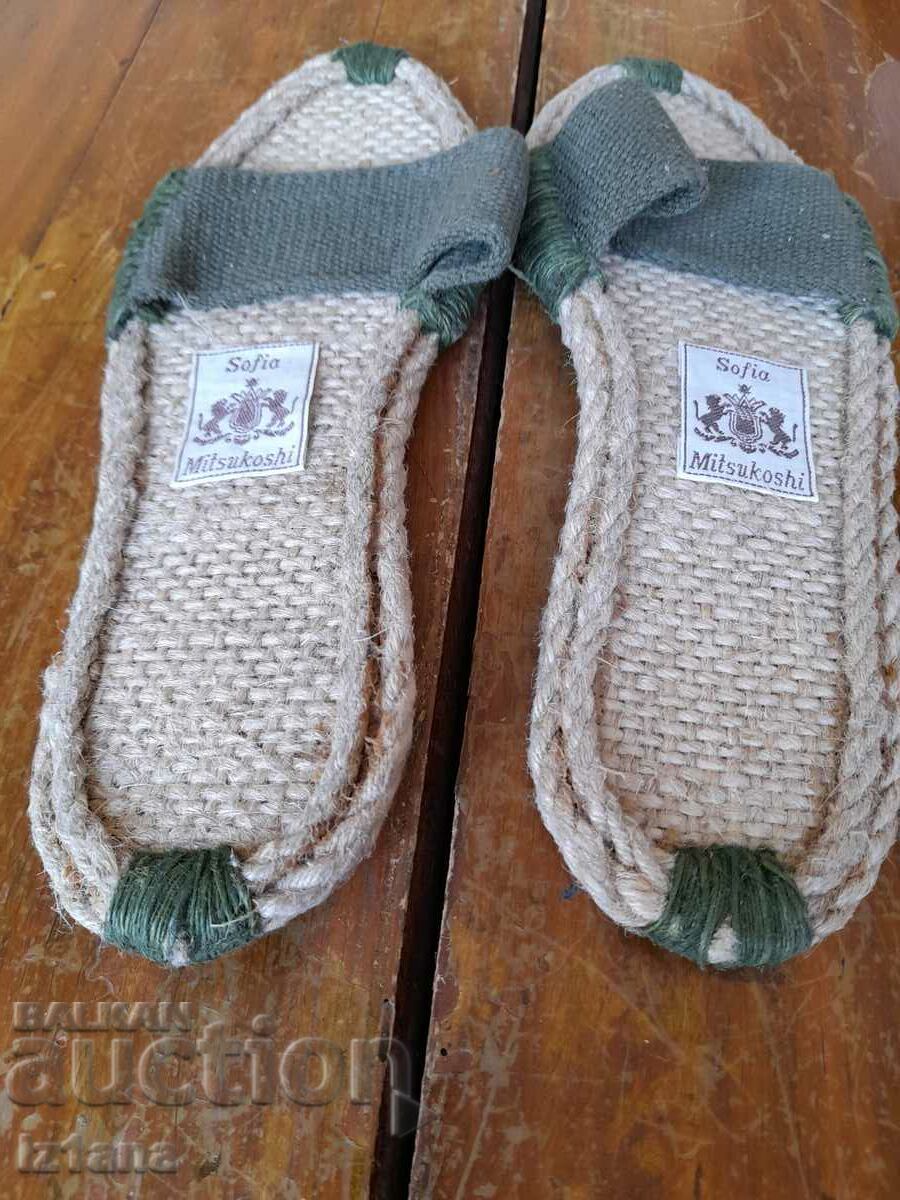 Auction Old Slippers Sofia Mitshukoshi Auction Old Slippers Sofia Mitshukoshi