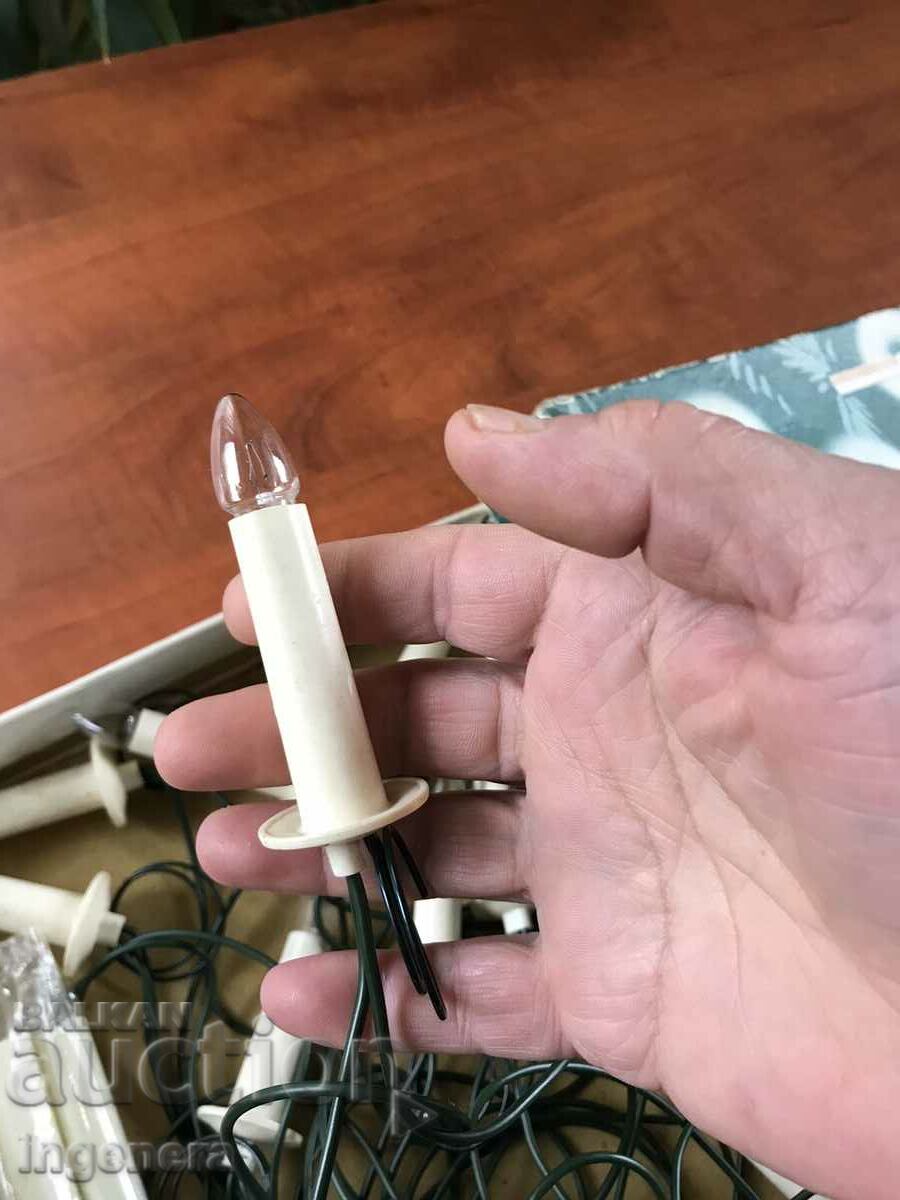 CHRISTMAS LIGHT CANDLES ANTIQUE-PHILIPS PHILIPS with price 74.00 BGN | € 37.84 CHRISTMAS LIGHT CANDLES ANTIQUE-PHILIPS PHILIPS with price 74.00 BGN | € 37.84