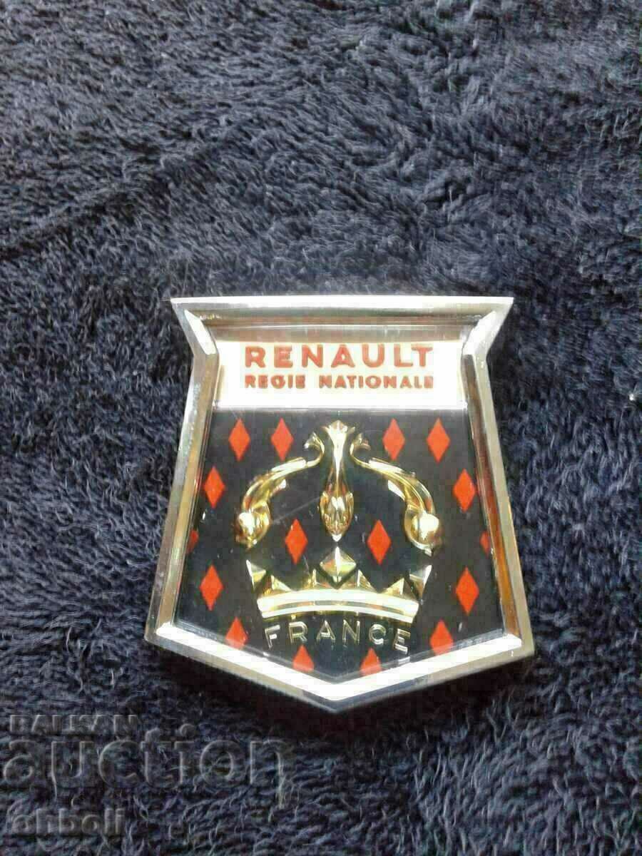 Renault Dauphin emblem Renault Dauphin emblem