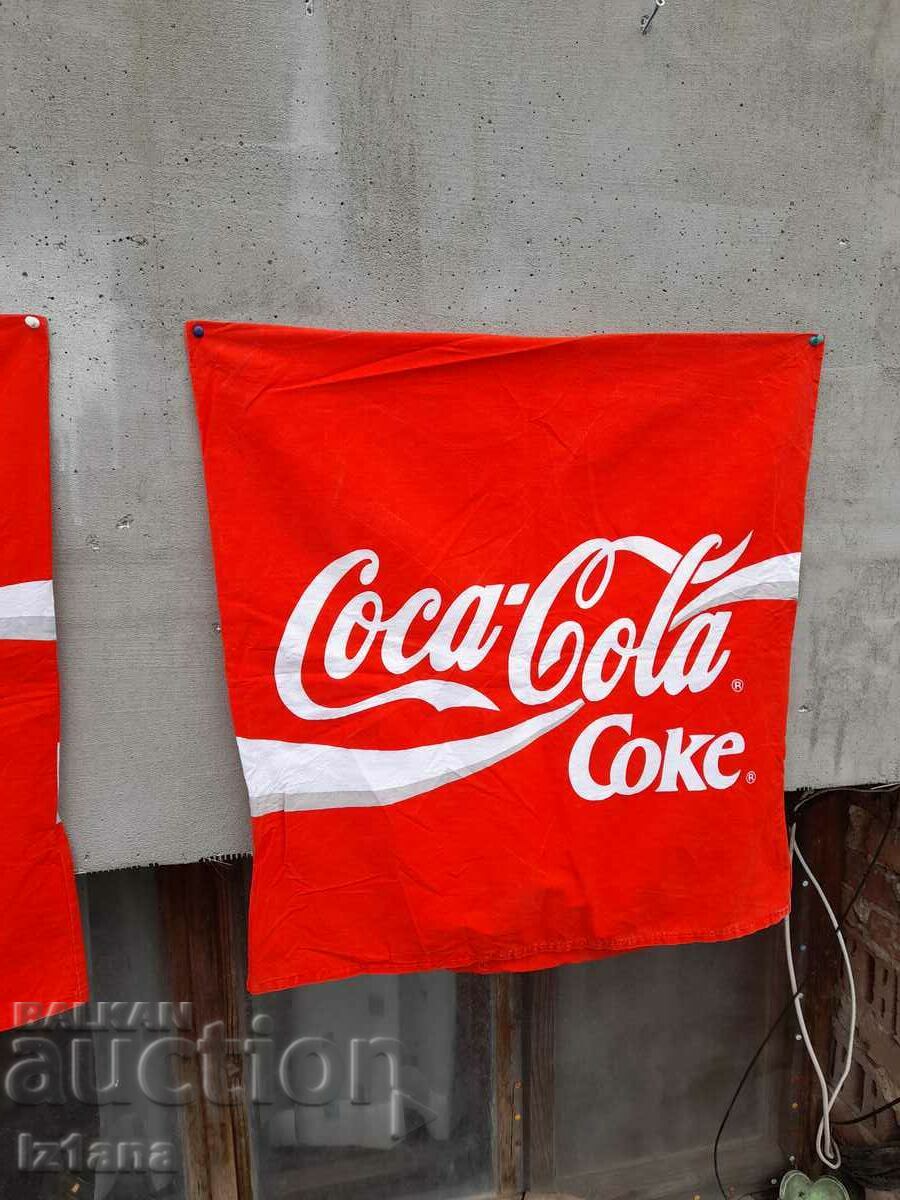 Auction Coca Cola pillow cases, Coca Cola Auction Coca Cola pillow cases, Coca Cola