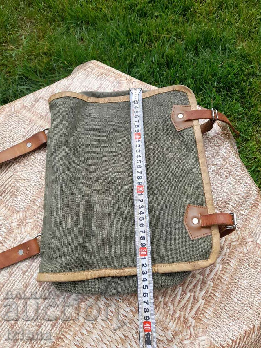 Delivery of An old canvas bag Delivery of An old canvas bag