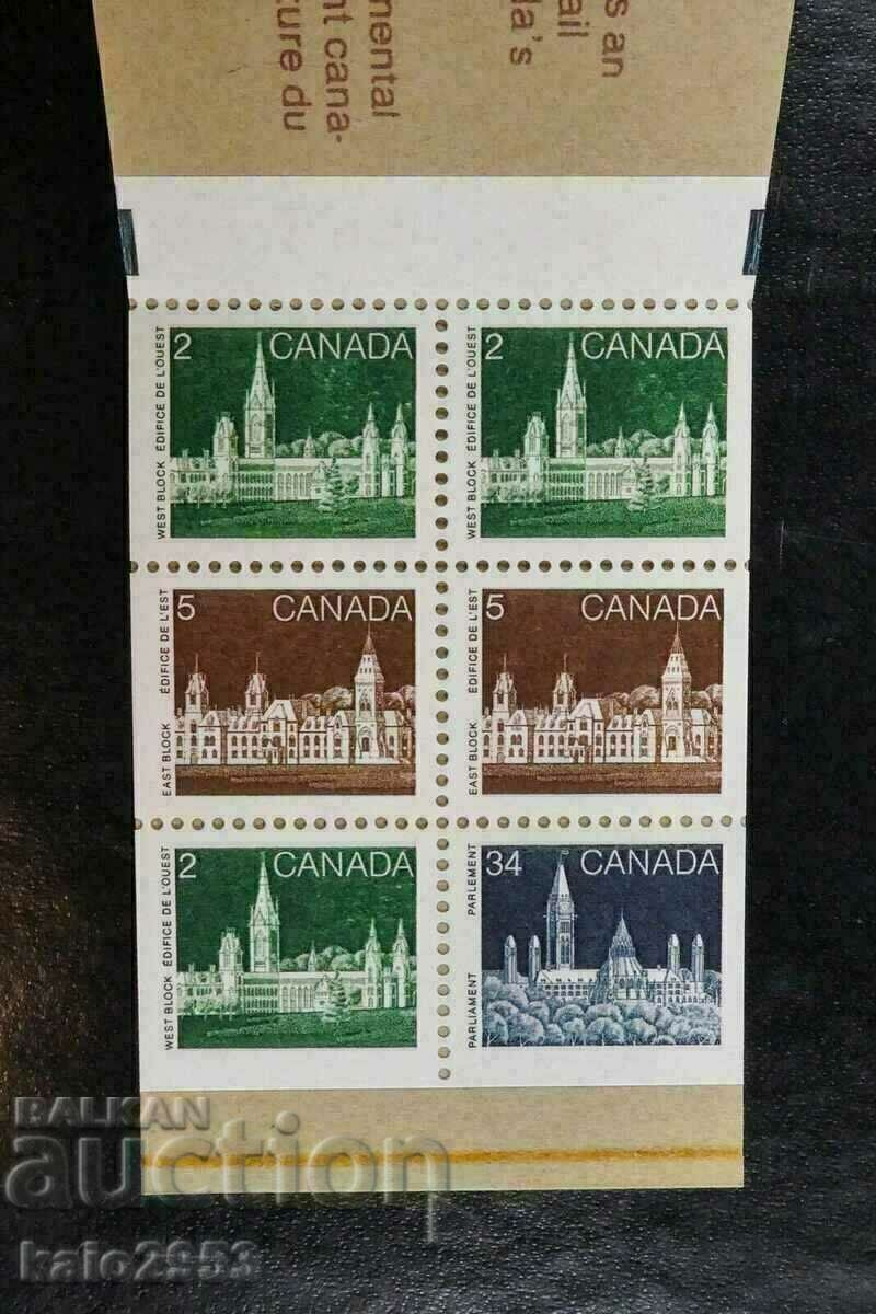 CANADA-1985-Complete Booklet-Parliament, MNH-2 scan