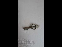 Old brass key