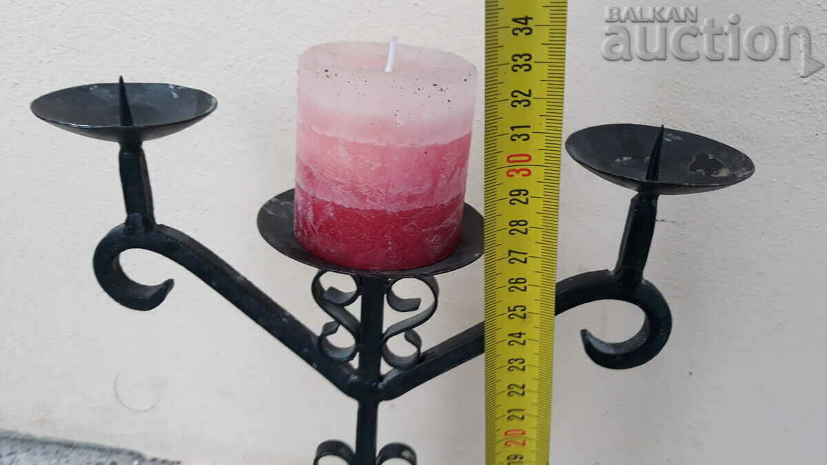 Delivery of Antique iron handmade candle holder lamp