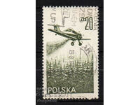 1977. Полша. Модерен въздушен полет.