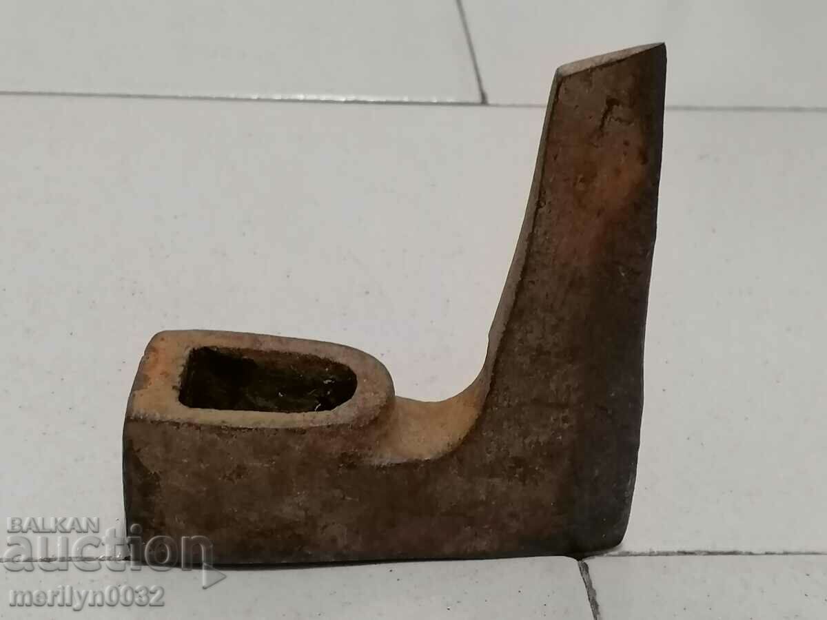 Old hatchet, axe, axe, saber blade wrought iron with price 38.00 BGN | € 19.43 Old hatchet, axe, axe, saber blade wrought iron with price 38.00 BGN | € 19.43