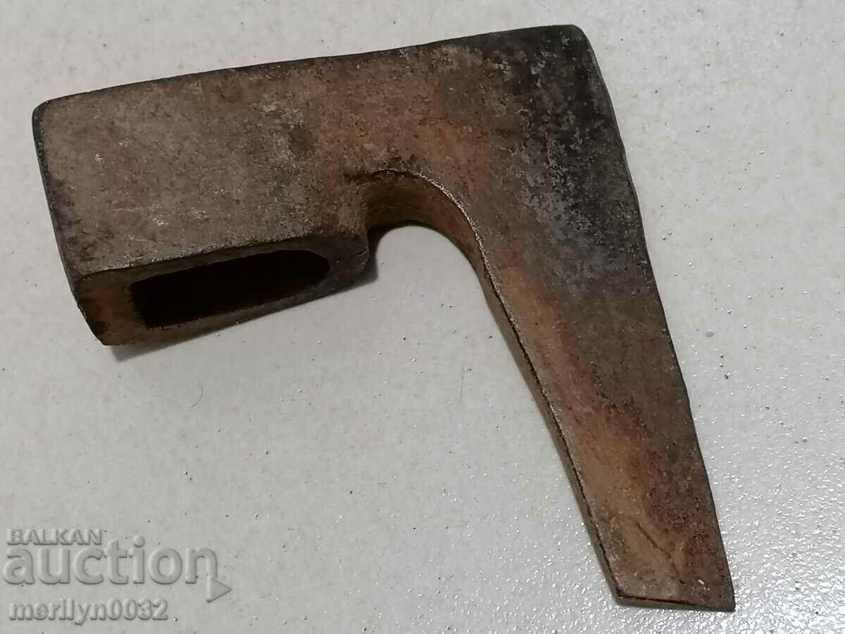 Old hatchet, axe, axe, saber blade wrought iron - 5 Old hatchet, axe, axe, saber blade wrought iron - 5