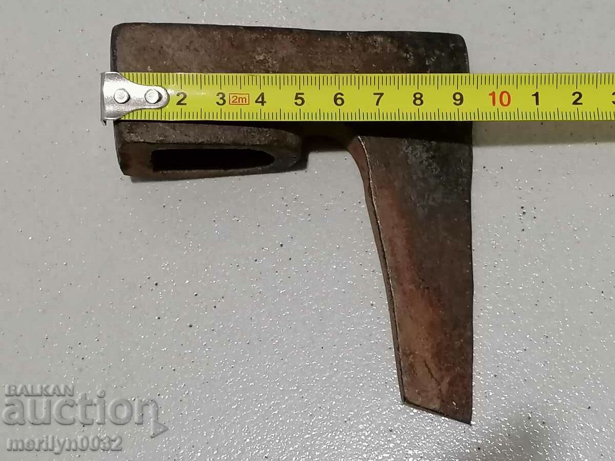 Old hatchet, axe, axe, saber blade wrought iron - 7 Old hatchet, axe, axe, saber blade wrought iron - 7