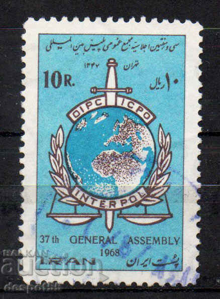 1968. Iran. A 27-a Adunare Generală Interpol - Teheran.