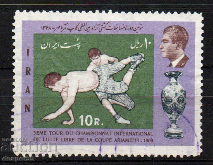 1969. Ιράν. Τρίτο Διεθνές Πρωτάθλημα Ελεύθερης Πάλης.
