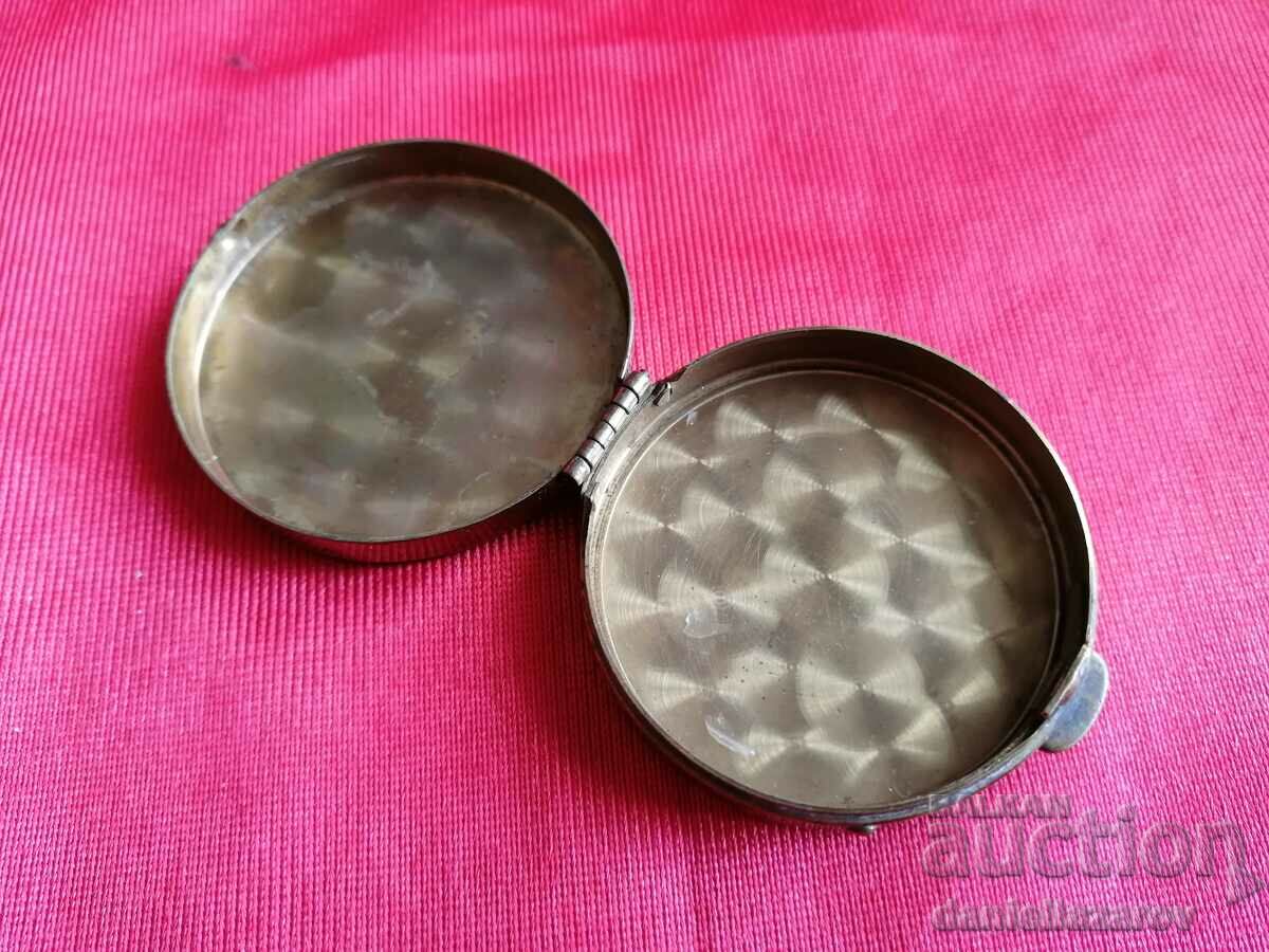 Auction Old Brass Box for Snuff, Pills KINGDOM Bulgaria Auction Old Brass Box for Snuff, Pills KINGDOM Bulgaria