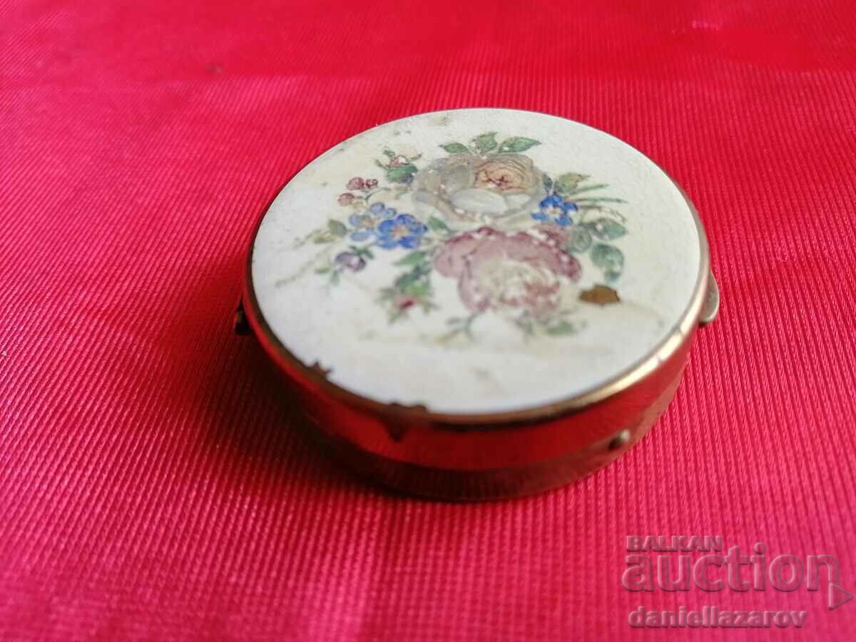 Old Brass Box for Snuff, Pills KINGDOM Bulgaria