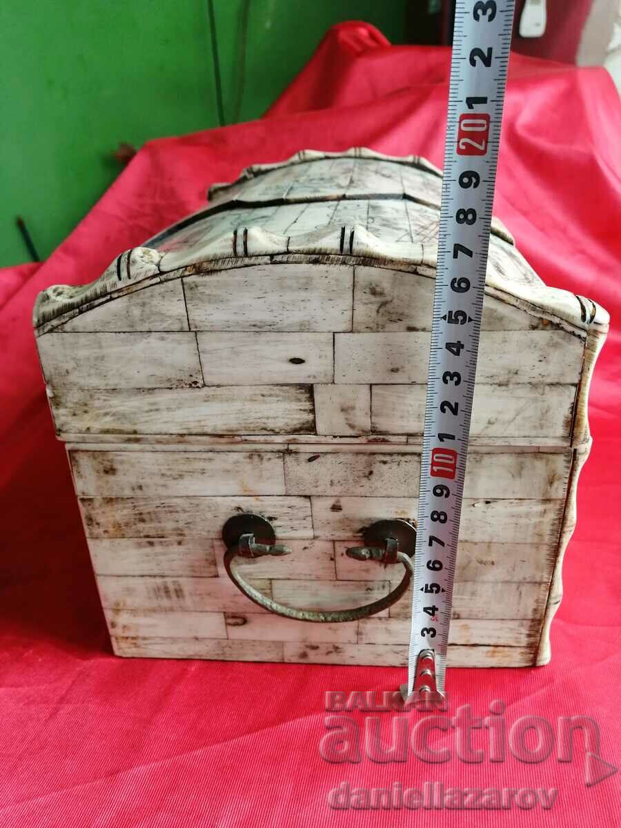 Unique! Large Box, Chest, Chest made of CAMEL Bone - 6