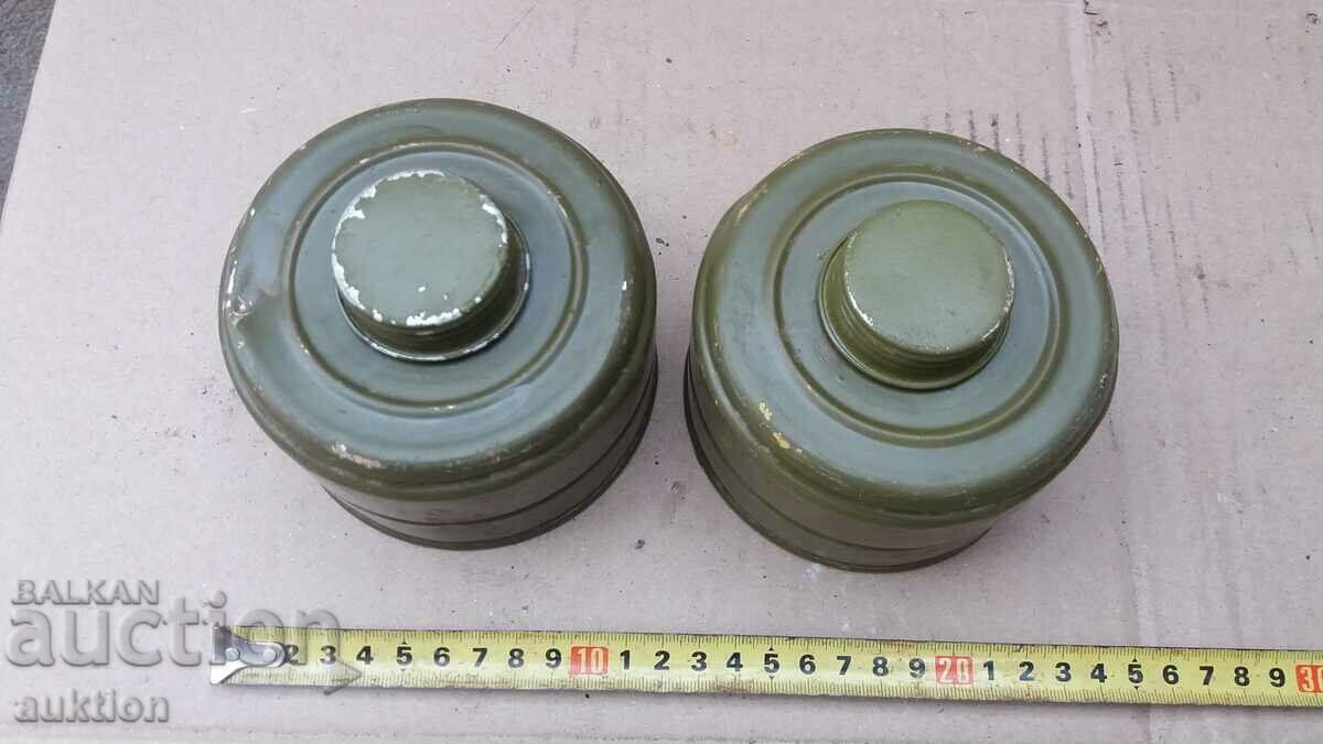 Auction SET OF 2 MILITARY AIR FILTERS Auction SET OF 2 MILITARY AIR FILTERS