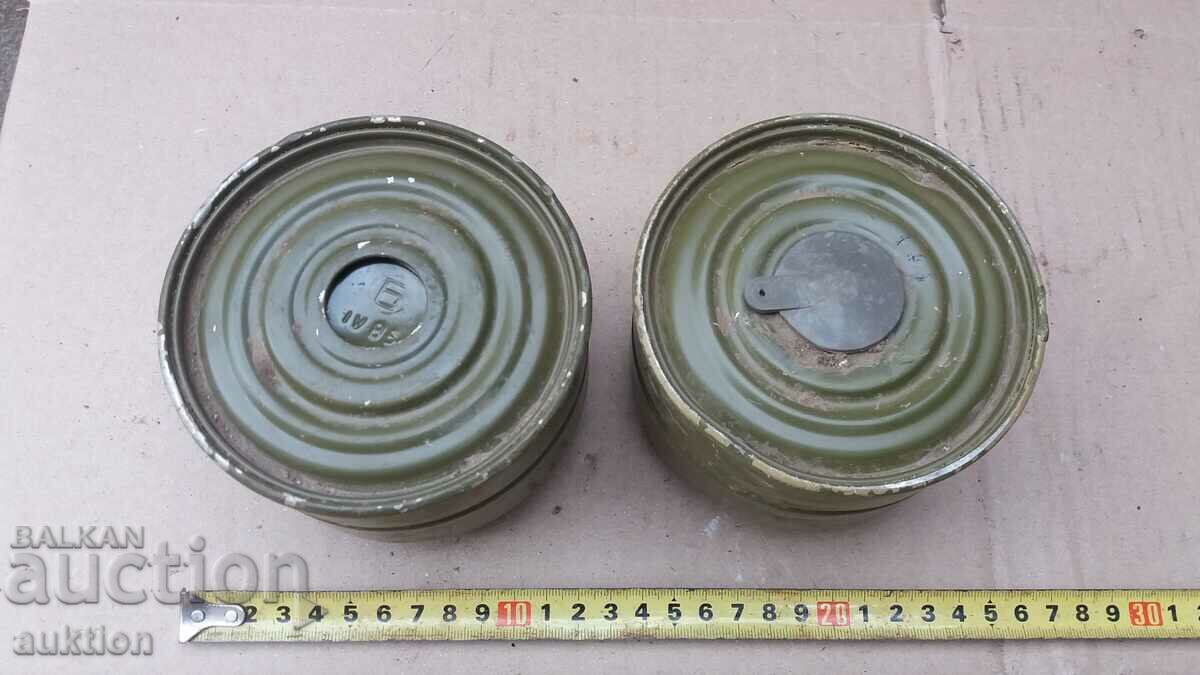 SET OF 2 MILITARY AIR FILTERS - 6 SET OF 2 MILITARY AIR FILTERS - 6