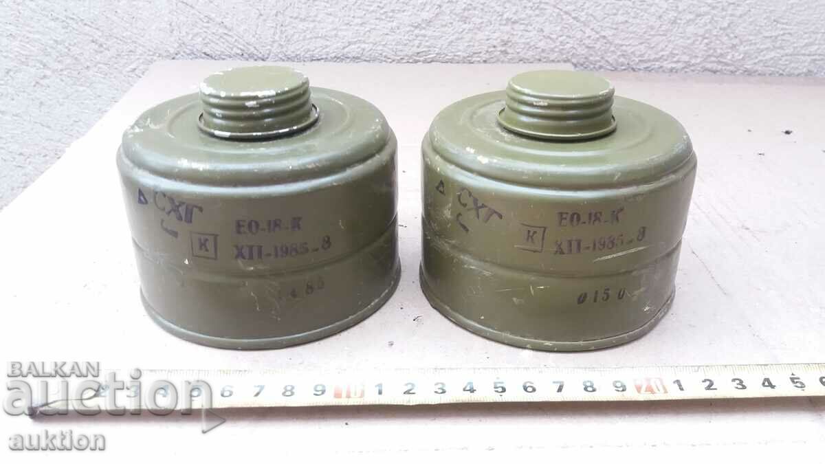 SET OF 2 MILITARY AIR FILTERS