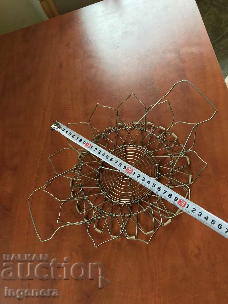 METAL BASKET RETRO FOLDABLE AND IN DIFFERENT SHAPES - 7 METAL BASKET RETRO FOLDABLE AND IN DIFFERENT SHAPES - 7