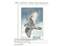 1981. Sweden. Gyrfalcon - Noble falcon.