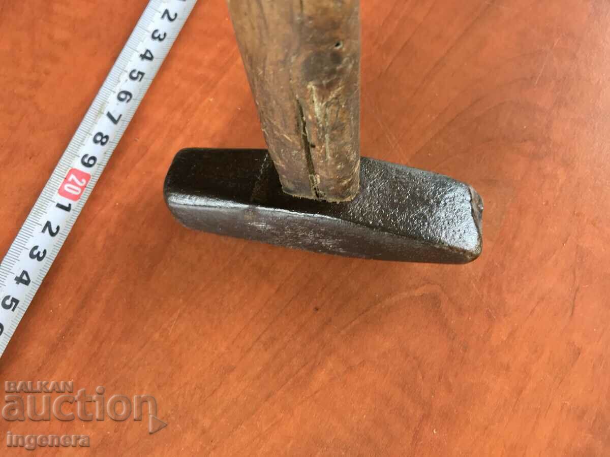 HAMMER ANTIQUE TOOL-500 GR. MARKING - 5 HAMMER ANTIQUE TOOL-500 GR. MARKING - 5