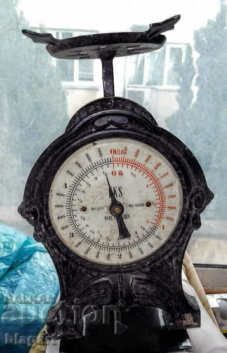 Postal scale - scale 1925. - Sweden