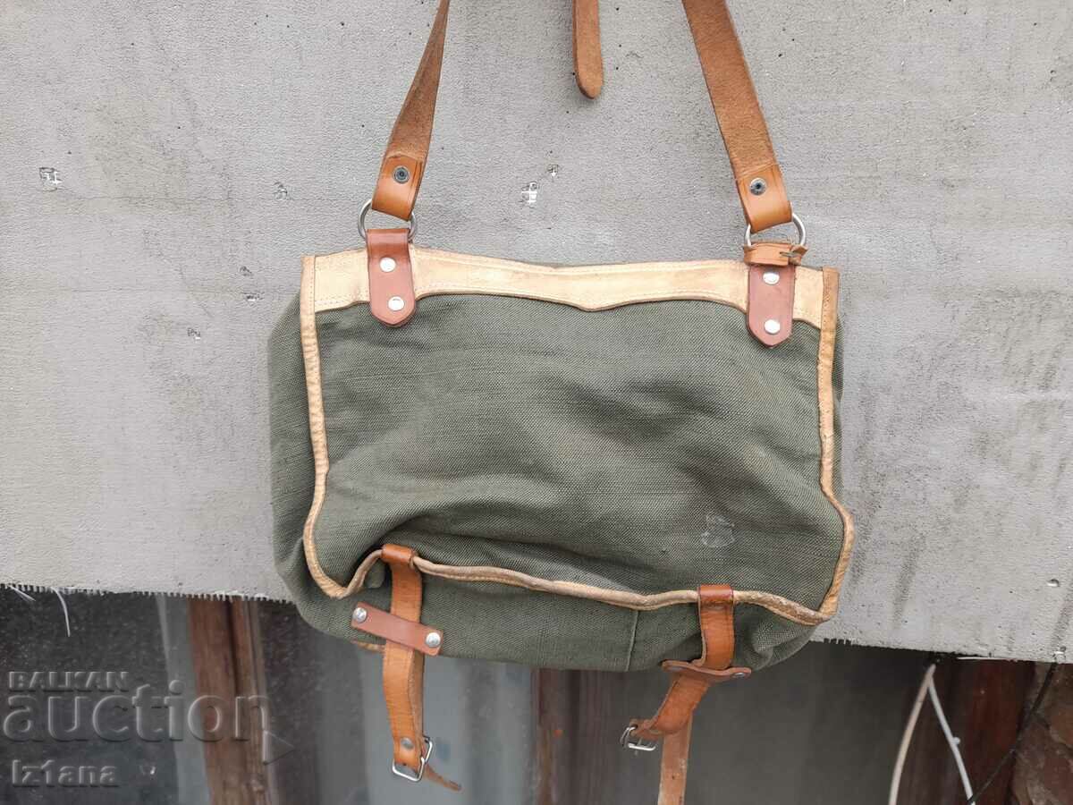 Delivery of An old canvas bag Delivery of An old canvas bag