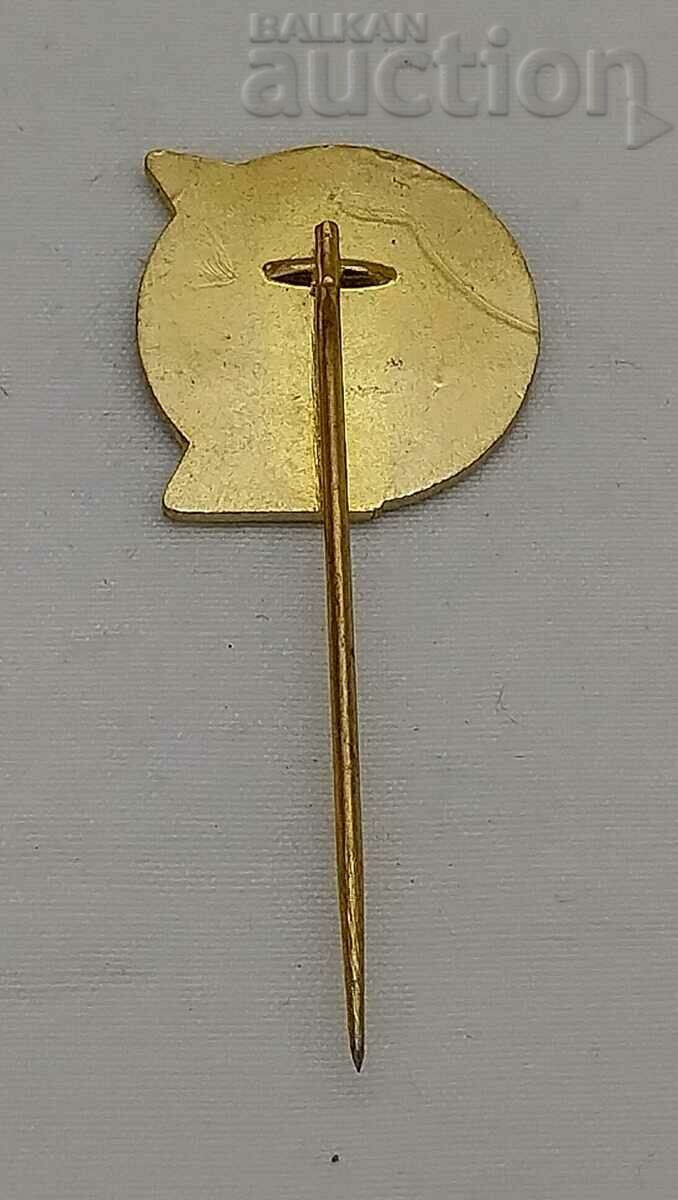 CYCLING CYCLOSS WBP 1980 CZECHOSLOVAKIA BADGE with price 3.00 BGN | € 1.53