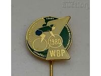 CYCLING CYCLOSS WBP 1980 CZECHOSLOVAKIA BADGE