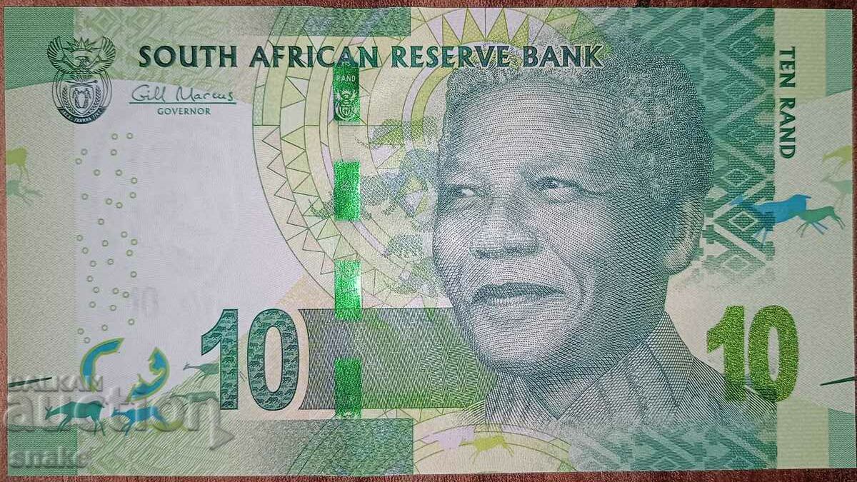 Africa de Sud 10 rand 2013 UNC