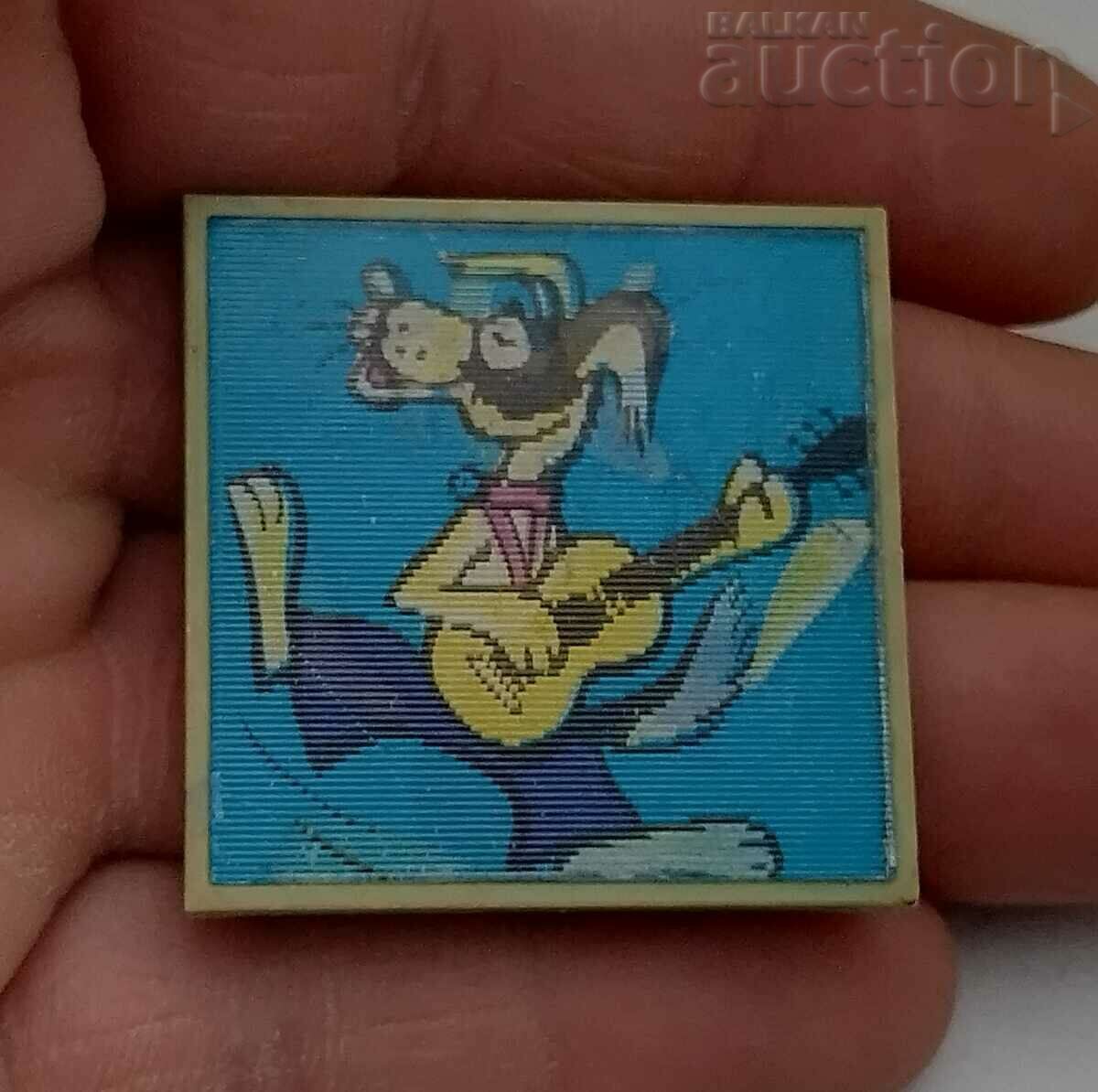 3D STEREO DOG WITH GUITAR BADGE RUSSIA with price 4.00 BGN | € 2.05 3D STEREO DOG WITH GUITAR BADGE RUSSIA with price 4.00 BGN | € 2.05