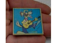 3D STEREO DOG WITH GUITAR BADGE RUSSIA