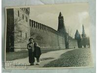 Old photo children - Kremlin, Moscow 1954-1955.