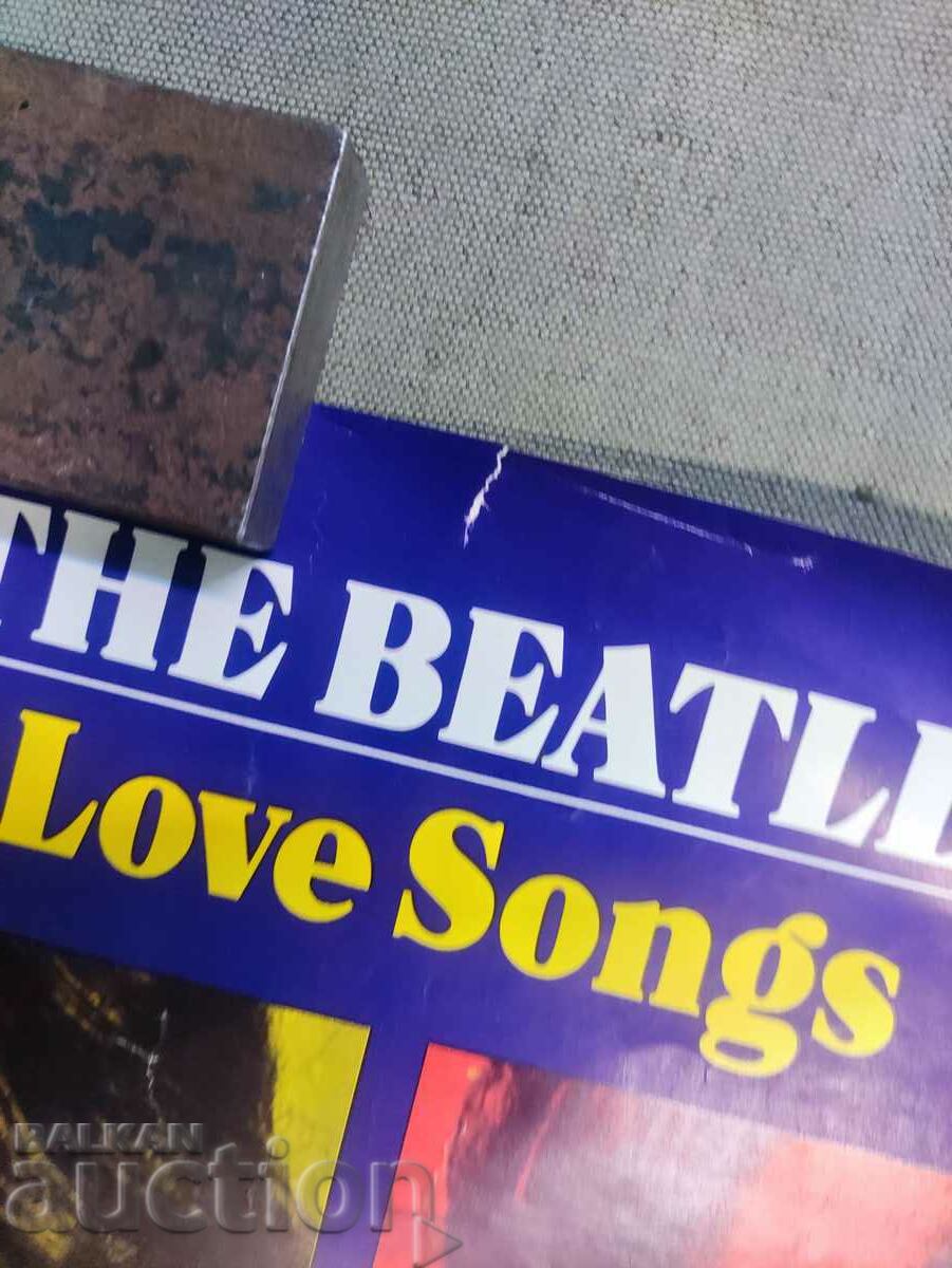 Auction Poster Beatles Love Songs Auction Poster Beatles Love Songs