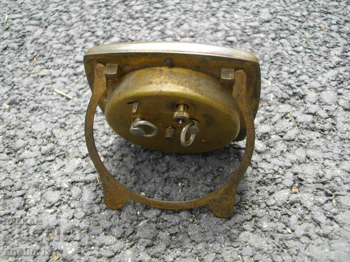 Delivery of KIENZLE ENAMEL BRONZE COLLECTIBLE ALARM CLOCK