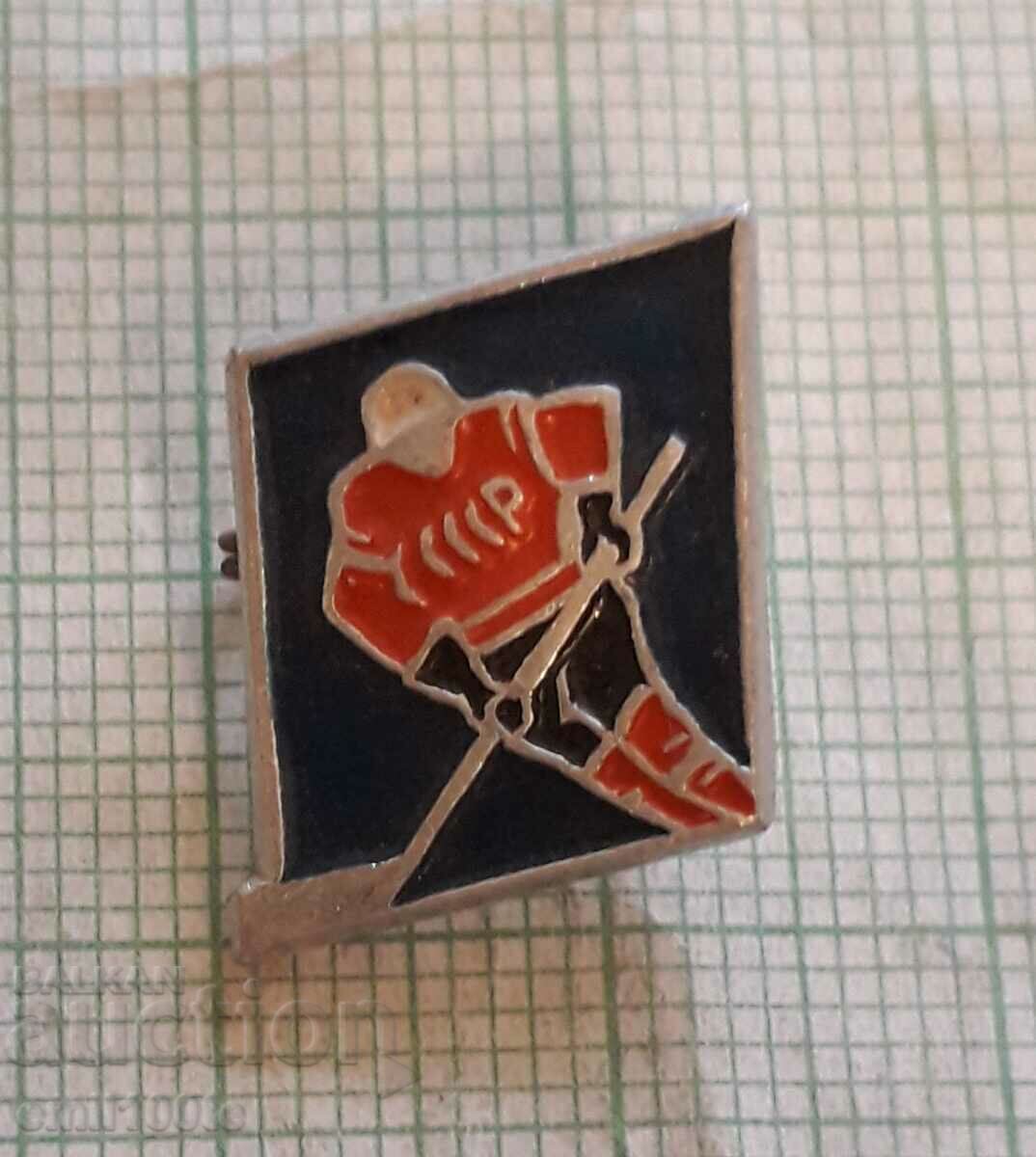 Badge - USSR hockey player