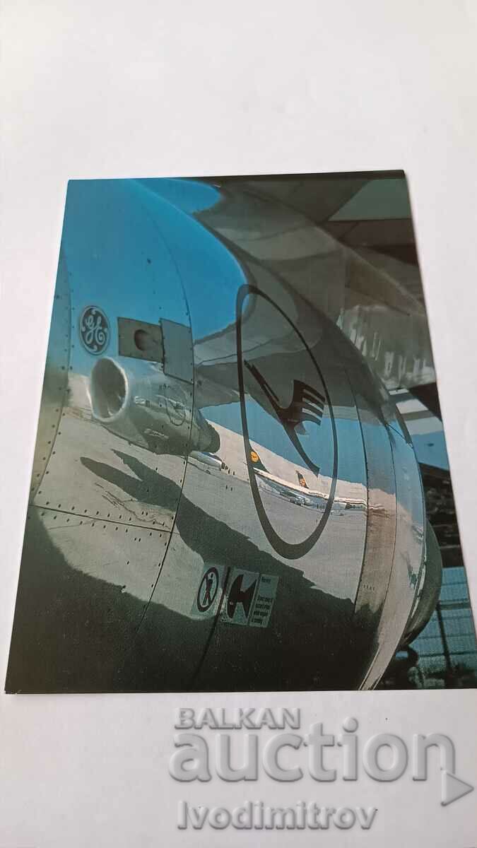 Пощенска картичка Boeing 747-200