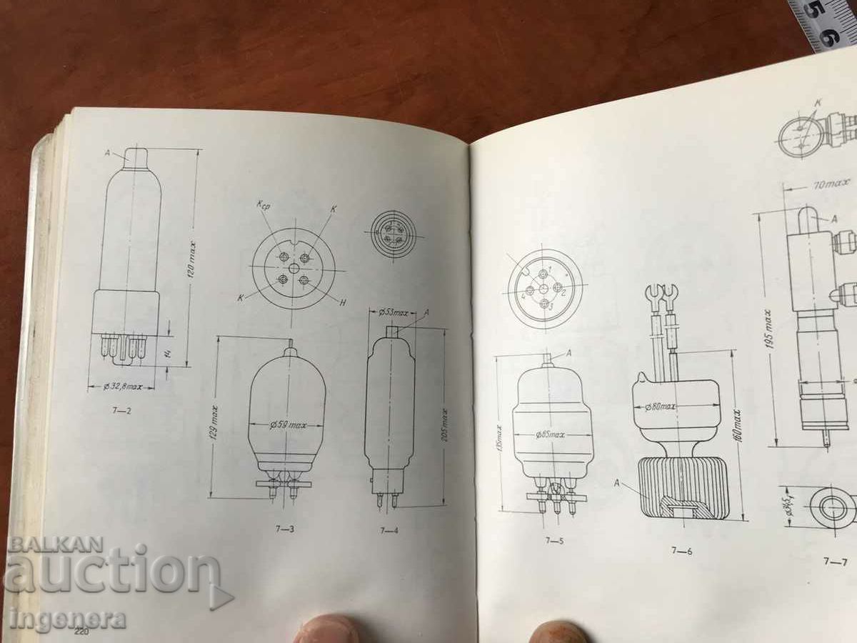 КНИГА КАТАЛОГ ТЕХН.ДАННИ НА ЕЛЕКТРОННИ ЛАМПИ - 6 КНИГА КАТАЛОГ ТЕХН.ДАННИ НА ЕЛЕКТРОННИ ЛАМПИ - 6