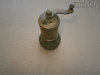 antique small bronze spice grinder
